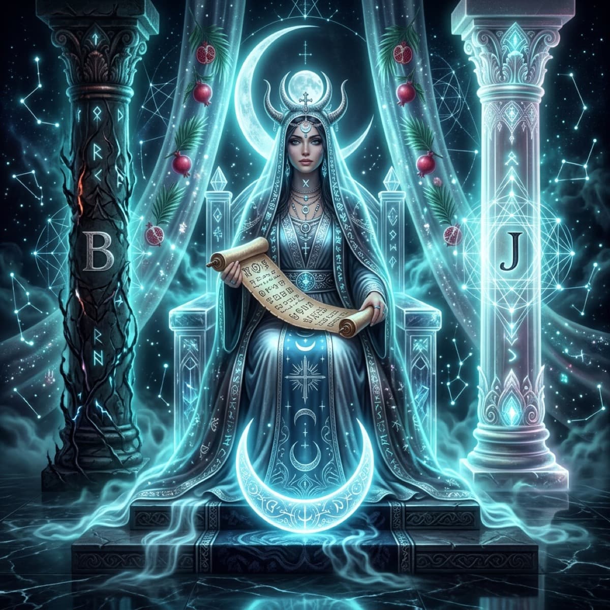 tarot the high priestess